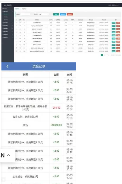 PHP金融投资理财源码-价值6k的看新闻赚钱源码+投资理财系统二合一开源插图