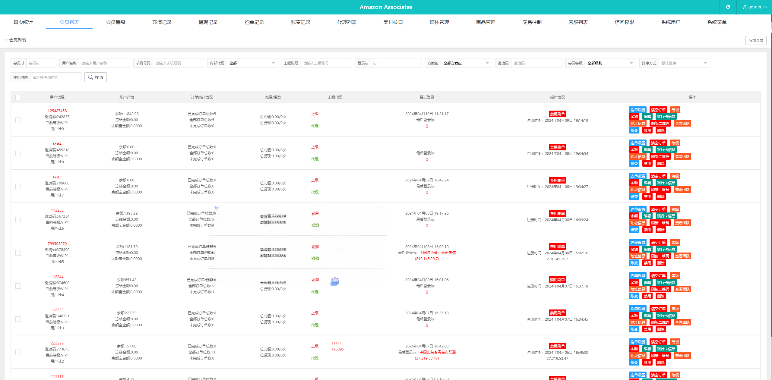 独家修复完美运营海外抢单刷单系统/连单系统/VUE3开发开源插图